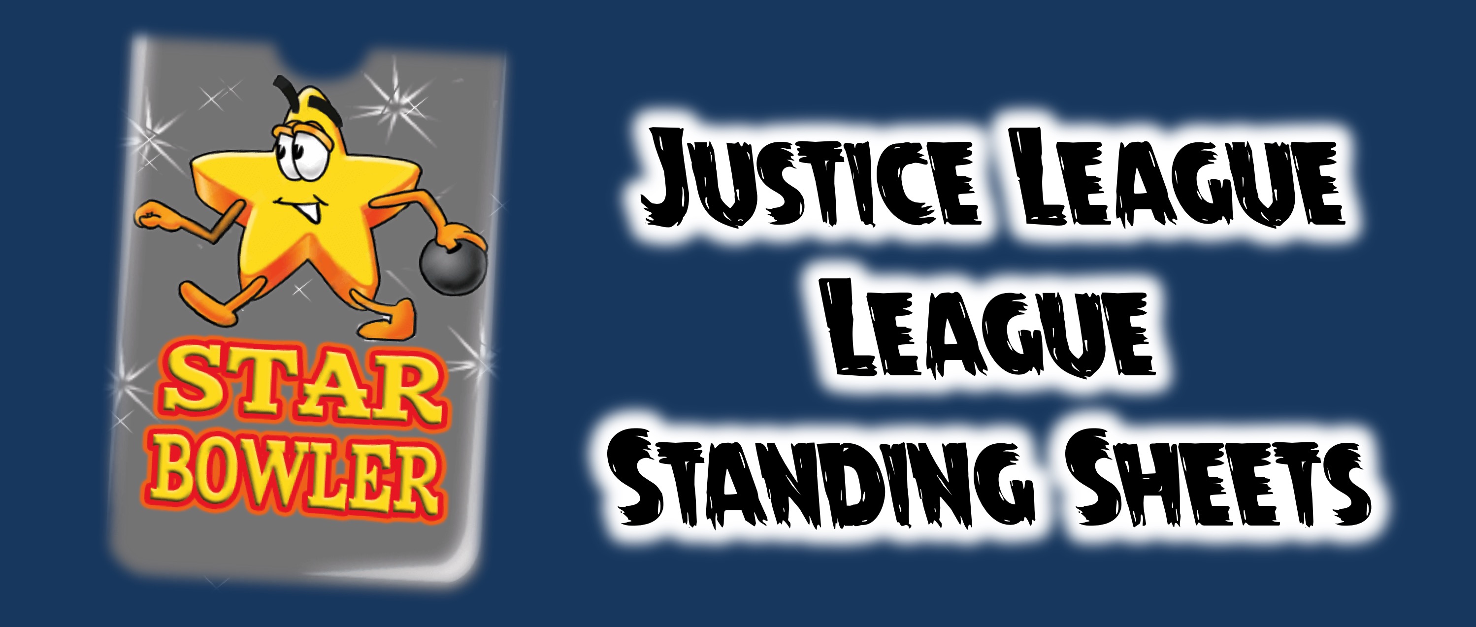 Justice League Standing Sheets